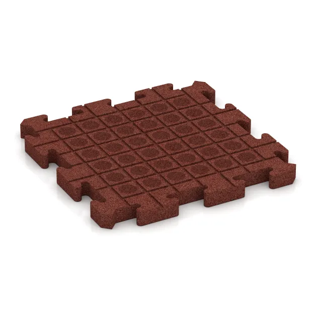 La vue du dessous ou de la face inférieure, c’est-à-dire la face inférieure de la pièce moulée WARCO 5879 - Dalle événementielle pour extérieur au format 500 x 500 x 40 mm.
