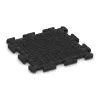 Aufsicht auf die Unterseite, also die Bodenseite von WARCO-Formteil 4533 - Poolfliese im Format 500 x 500 x 30 mm.