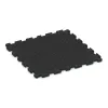 Aufsicht auf die Unterseite, also die Bodenseite von WARCO-Formteil 5827 - Indoor-Klickfliese im Format 1000 x 1000 x 30 mm.