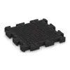 Aufsicht auf die Unterseite, also die Bodenseite von WARCO-Formteil 4160 - Ballspielplatte HD im Format 500 x 500 x 50 mm.