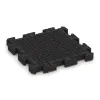 Aufsicht auf die Unterseite, also die Bodenseite von WARCO-Formteil 4164 - Ballspielplatte HD im Format 500 x 500 x 50 mm.