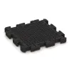 Aufsicht auf die Unterseite, also die Bodenseite von WARCO-Formteil 4167 - Ballspielplatte HD im Format 500 x 500 x 50 mm.