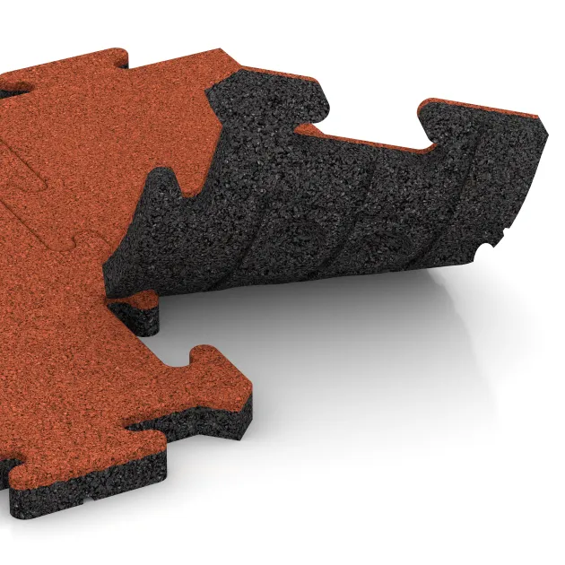 La vue du dessous ou de la face inférieure, c’est-à-dire la face inférieure de la pièce moulée WARCO 5315 - Dalle de rive au format 500 x 235 x 30 mm.