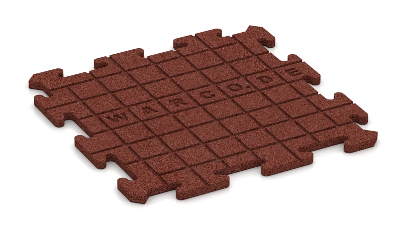 Rainures de drainage en disposition carrée – 4 mm de profondeur