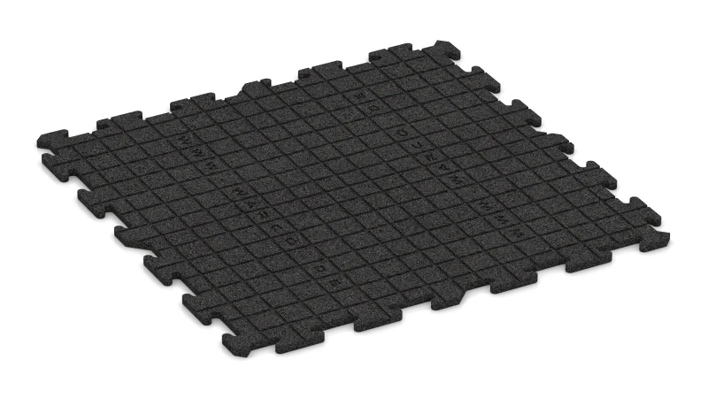Rainures de drainage en disposition carrée – 4 mm de profondeur