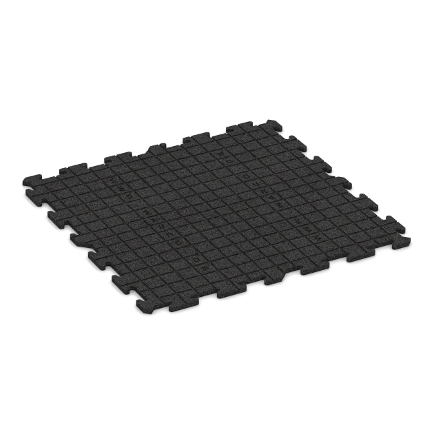 Aufsicht auf die Unterseite, also die Bodenseite von WARCO-Formteil 3953 - Hunde-Bodenplatte im Format 100 x 100 x 1,8 cm | 1,00 m².