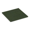 Aufsicht auf die Unterseite, also die Bodenseite von WARCO-Formteil 3642 - Stallmatte HD im Format 100 x 100 x 4 cm.