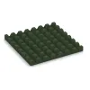 Aufsicht auf die Unterseite, also die Bodenseite von WARCO-Formteil 3864 - Schallschutzplatte im Format 500 x 500 x 45 mm.