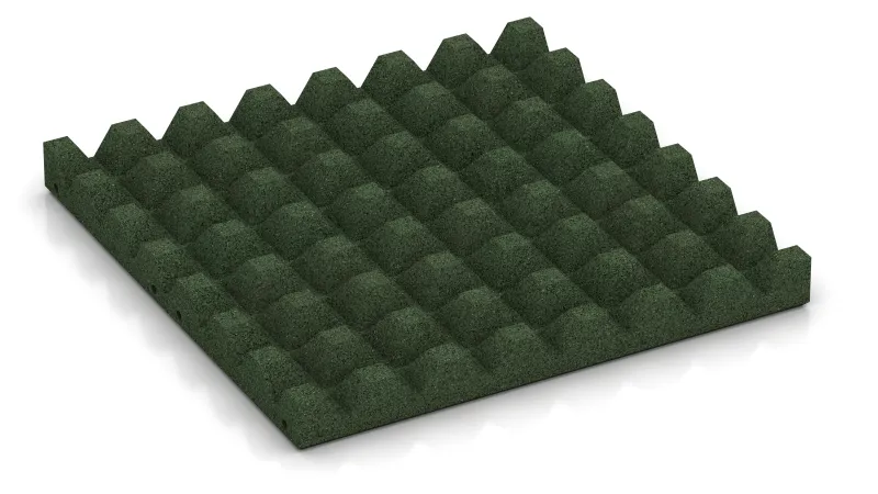 Structure à troncs de pyramides de 28 mm de hauteur