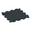 La vue du dessous ou de la face inférieure, c’est-à-dire la face inférieure de la pièce moulée WARCO 0993 - Sol de Fitness Compact au format 485 x 485 x 16 mm.