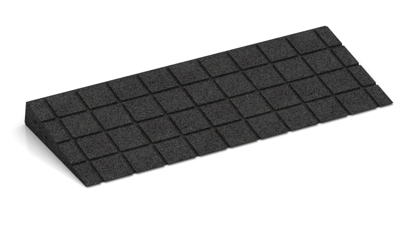 Drainagekanäle in quadratischer Anordnung