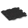 Aufsicht auf die Unterseite, also die Bodenseite von WARCO-Formteil 4623 - Poolfliese Classic im Format 500 x 500 x 40 mm.
