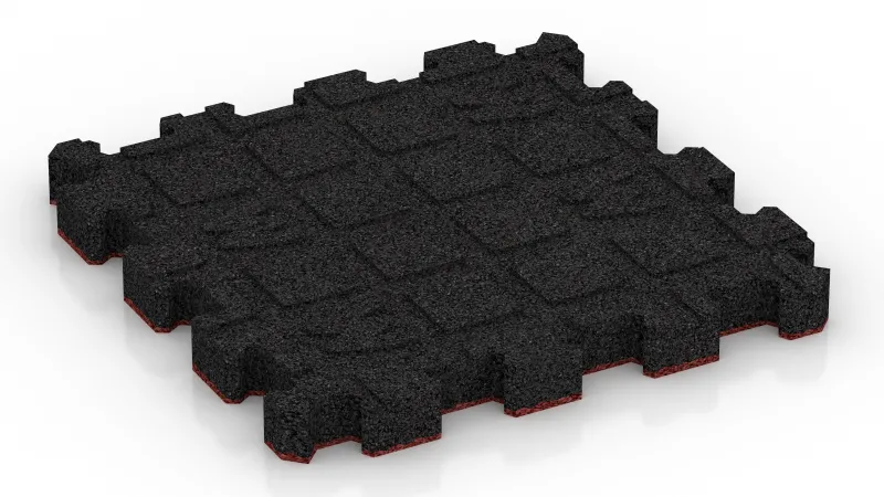 Entwässerungsrillen 4 x 15 mm - rechtwinklig angeordnet