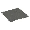 La vue du dessous ou de la face inférieure, c’est-à-dire la face inférieure de la pièce moulée WARCO 1019 - Sol de Fitness Compact au format 970 x 970 x 8 mm.