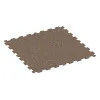 La vue du dessous ou de la face inférieure, c’est-à-dire la face inférieure de la pièce moulée WARCO 1024 - Sol de Fitness Compact au format 970 x 970 x 8 mm.