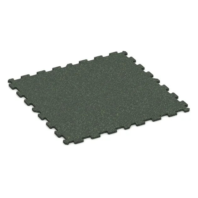 Aufsicht auf die Unterseite, also die Bodenseite von WARCO-Formteil 1099 - Fitnessboden Kompakt im Format 970 x 970 x 16 mm | 0,94 m².