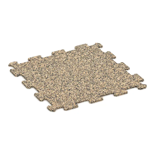 Aufsicht auf die Unterseite, also die Bodenseite von WARCO-Formteil 0876 - Treppenfliese im Format 485 x 485 x 8 mm.