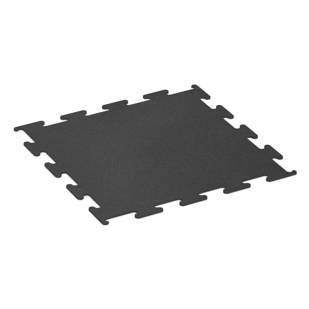 Aufsicht auf die Unterseite, also die Bodenseite von WARCO-Formteil 6146 - Fitness Performance Elite Trainingsboden im Format 100 x 100 x 1 cm | 1,00 m².