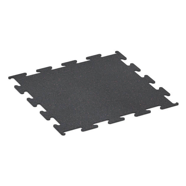 Aufsicht auf die Unterseite, also die Bodenseite von WARCO-Formteil 3753 - Fitness Performance Elite Trainingsboden im Format 100 x 100 x 1 cm | 1,00 m².