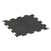 Aufsicht auf die Unterseite, also die Bodenseite von WARCO-Formteil 3752 - Fitness Performance Elite Trainingsboden im Format 100 x 100 x 1 cm | 1,00 m².