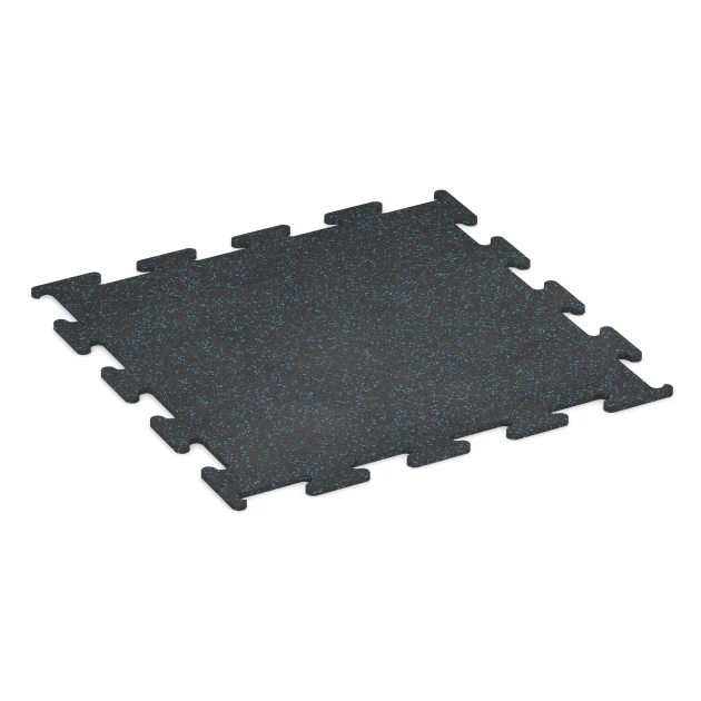 Aufsicht auf die Unterseite, also die Bodenseite von WARCO-Formteil 3758 - Fitness Performance Elite Trainingsboden im Format 100 x 100 x 1,5 cm | 1,00 m².
