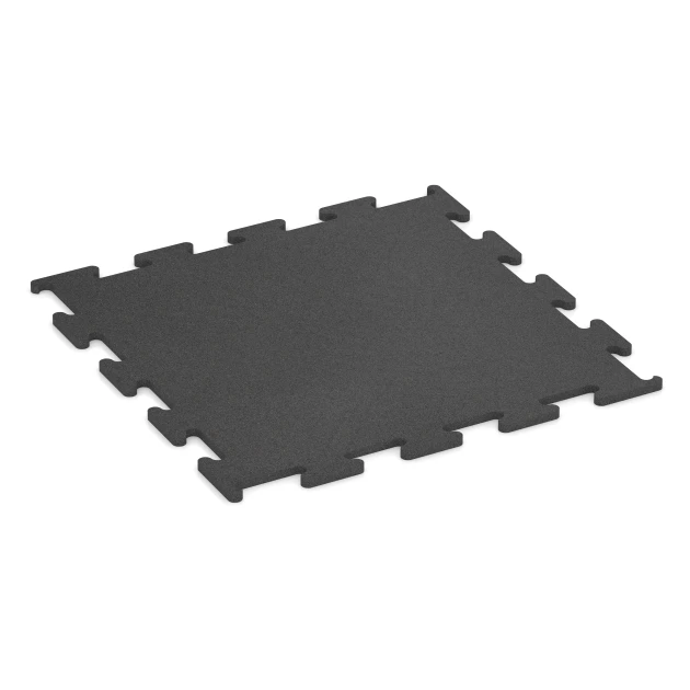 Aufsicht auf die Unterseite, also die Bodenseite von WARCO-Formteil 6162 - Fitness Performance Elite Trainingsboden im Format 100 x 100 x 2 cm | 1,00 m².