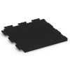 La vue du dessous ou de la face inférieure, c’est-à-dire la face inférieure de la pièce moulée WARCO 6190 - Dalle de sol fitness Classic au format 50 x 50 x 3 cm | 0,25 m².