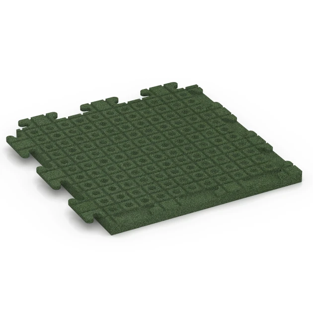 Aufsicht auf die Unterseite, also die Bodenseite von WARCO-Formteil 7054 - Terrassenplatte Linea im Format 50 x 50 x 3 cm | 0,25 m².