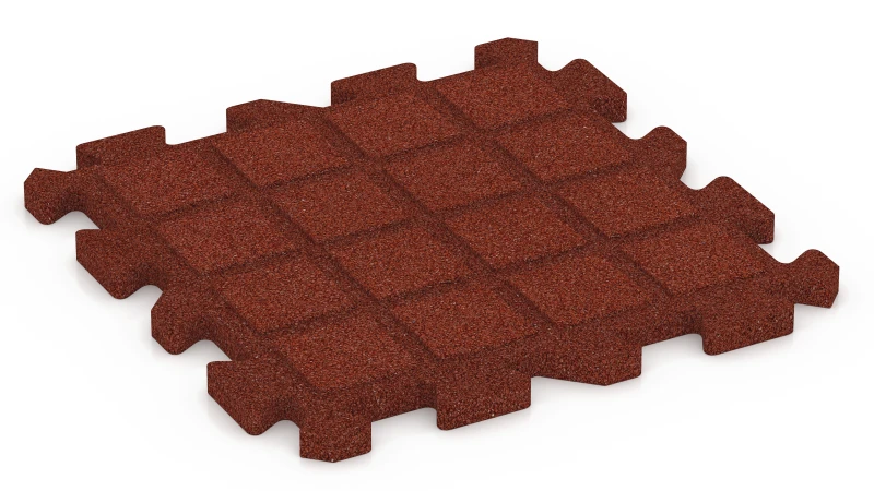 Drainagekanäle in quadratischer Anordnung