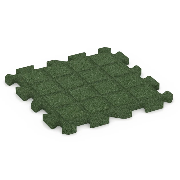 Aufsicht auf die Unterseite, also die Bodenseite von WARCO-Formteil 6991 - Ballspielplatte im Format 50 x 50 x 3 cm | 0,25 m².