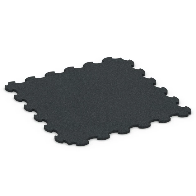 La vue du dessous ou de la face inférieure, c’est-à-dire la face inférieure de la pièce moulée WARCO 7085 - Tapis de sol caoutchouc pour chien au format 102,5 x 102,5 x 2,2 cm | 1,05 m².