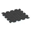 Aufsicht auf die Unterseite, also die Bodenseite von WARCO-Formteil 6830 - Fitness Active Floor System im Format 44,6 x 44,6 x 1,8 cm.