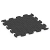 La vue du dessous ou de la face inférieure, c’est-à-dire la face inférieure de la pièce moulée WARCO 6851 - Fitness Active dalle au format 98 x 98 x 2,8 cm.