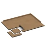 Typische Verlegung oder Einbausituation für den Artikel 2837 von WARCO - Klickfliese, Farbton Rattan Lounge in der Abmessung 50 x 50 x 4 cm | 0,25 m².