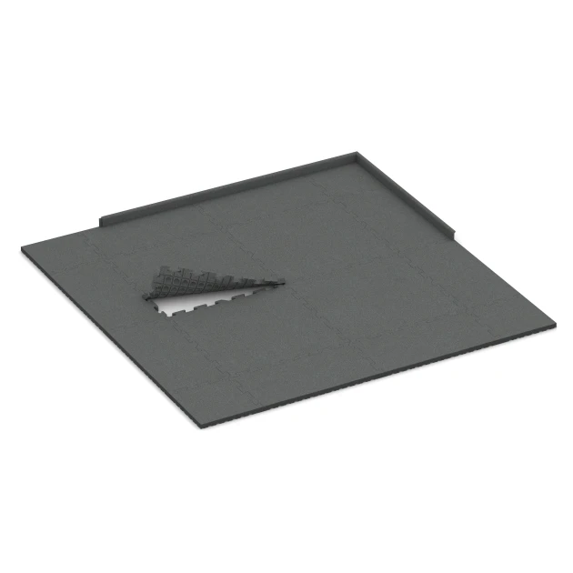 La situation d'installation typique du produit 6081 de WARCO - Dalle événementielle pour extérieur, en couleur Gris ardoise dans les dimensions 100 x 100 x 4 cm | 1,00 m².