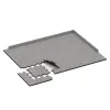 Typische Verlegung oder Einbausituation für den Artikel 4533 von WARCO - Poolfliese, Farbton Grau Melange in der Abmessung 500 x 500 x 30 mm.