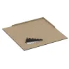 La situation d'installation typique du produit 3234 de WARCO - Tapis de Protection Fitness HD, en couleur Travertin dans les dimensions 1000 x 1000 x 30 mm.