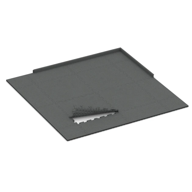 Typische Verlegung oder Einbausituation für den Artikel 6078 von WARCO - Event-Klickfliese Outdoor, Farbton Schiefergrau in der Abmessung 100 x 100 x 3 cm | 1,00 m².