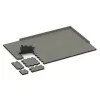Typische Verlegung oder Einbausituation für den Artikel 4160 von WARCO - Ballspielplatte HD, Farbton Grauer Granit in der Abmessung 500 x 500 x 50 mm.