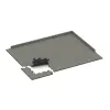 Typische Verlegung oder Einbausituation für den Artikel 0055 von WARCO - Spielmatte, Farbton Grauer Granit in der Abmessung 500 x 500 x 18 mm.