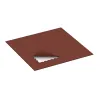 Typische Verlegung oder Einbausituation für den Artikel 4244 von WARCO - Sportboden‑Platte 1,8 cm, Farbton Ziegelrot in der Abmessung 1000 x 1000 x 18 mm.