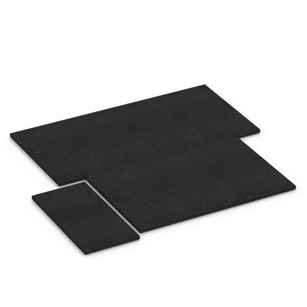 Typische Verlegung oder Einbausituation für den Artikel 6646 von WARCO - Stallplatte, Farbton Anthrazit in der Abmessung 100 x 50 x 4 cm.