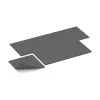 La situation d'installation typique du produit 5658 de WARCO - Dalle de sécurité 3 cm - EN 1177 ≤ 90 cm, en couleur Gris ardoise dans les dimensions 1000 x 1000 x 30 mm.
