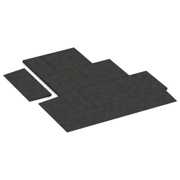 La situation d'installation typique du produit 2348 de WARCO - Rampe de seuil 75 cm, en couleur Anthracite dans les dimensions 75 x 30 cm | 8 < 30 mm.