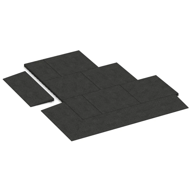 Typische Verlegung oder Einbausituation für den Artikel 2388 von WARCO - Übergangsrampe 75 cm, Farbton Anthrazit in der Abmessung 75 x 30 cm | 8 < 35 mm.