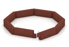 Bloc en caoutchouc