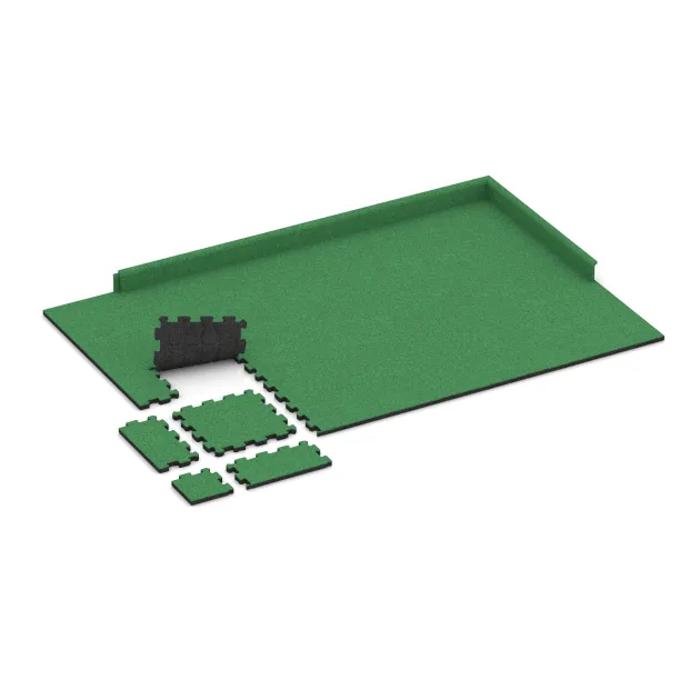 Typische Verlegung oder Einbausituation für den Artikel 5992 von WARCO - Poolfliese Fugenlos, Farbton Maigrün in der Abmessung 306 x 306 x 20 mm.