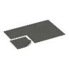 Typische Verlegung oder Einbausituation für den Artikel 1019 von WARCO - Fitnessboden Kompakt, Farbton Dunkelgrauer Granit in der Abmessung 970 x 970 x 8 mm | 0,94 m.