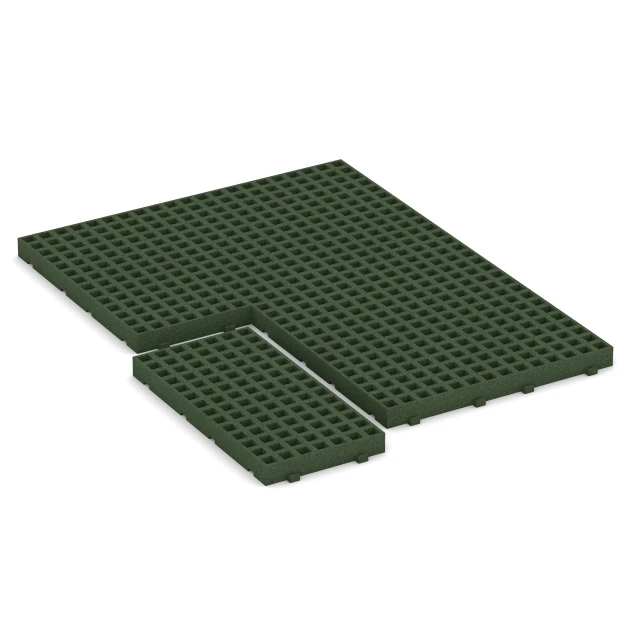 La situation d'installation typique du produit 6120 de WARCO - Dalle de gazon, en couleur Vert herbe dans les dimensions 100 × 50 × 8 cm.