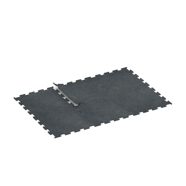 Typische Verlegung oder Einbausituation für den Artikel 3758 von WARCO - Fitness Performance Elite Trainingsboden, Farbton Leicht Blau Gesprenkelt in der Abmessung 100 x 100 x 1,5 cm | 1,00 m².